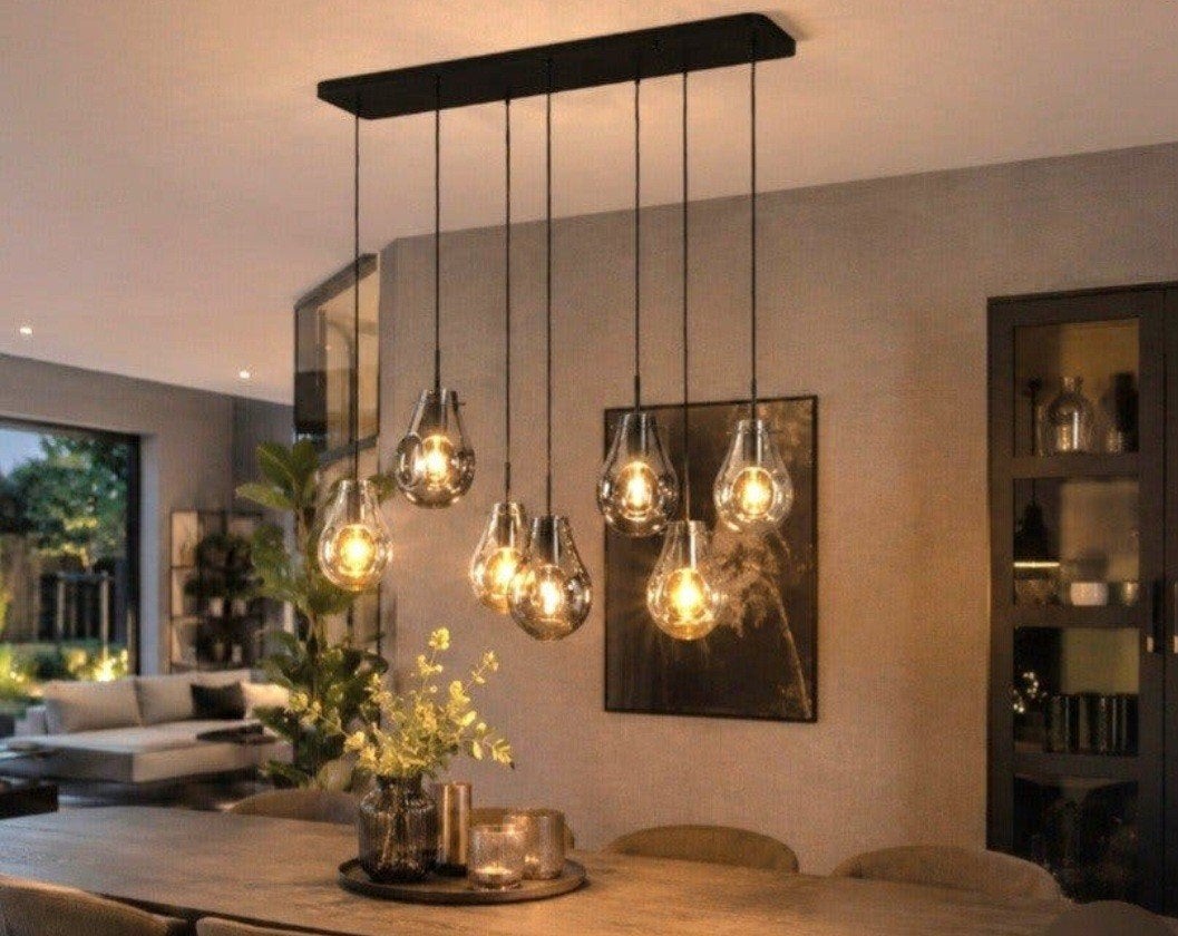 Een grote hanglamp van COCO maison 
prachtig boven iede, Huis en Inrichting, Ophalen