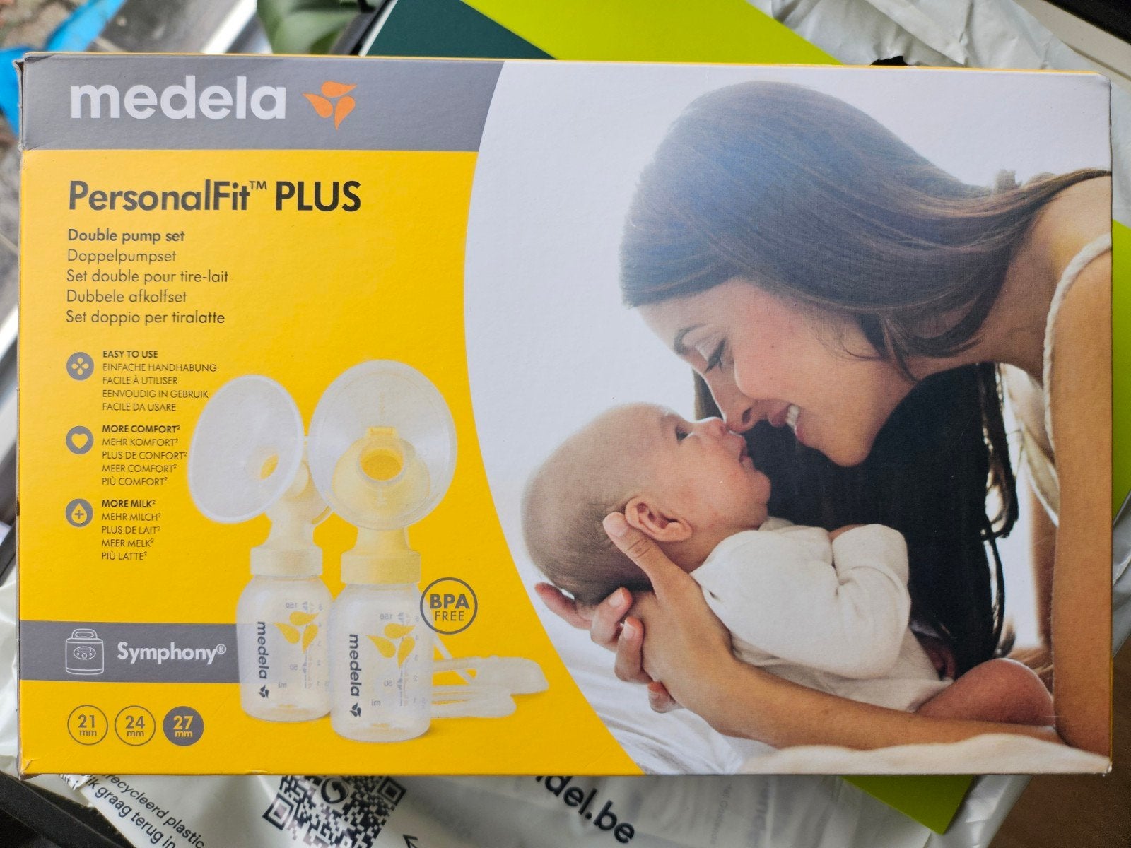 Nieuwe kolfset Medela Symphony, Kinderen en Baby's, Ophalen, Handsfree, Medela, Nieuw