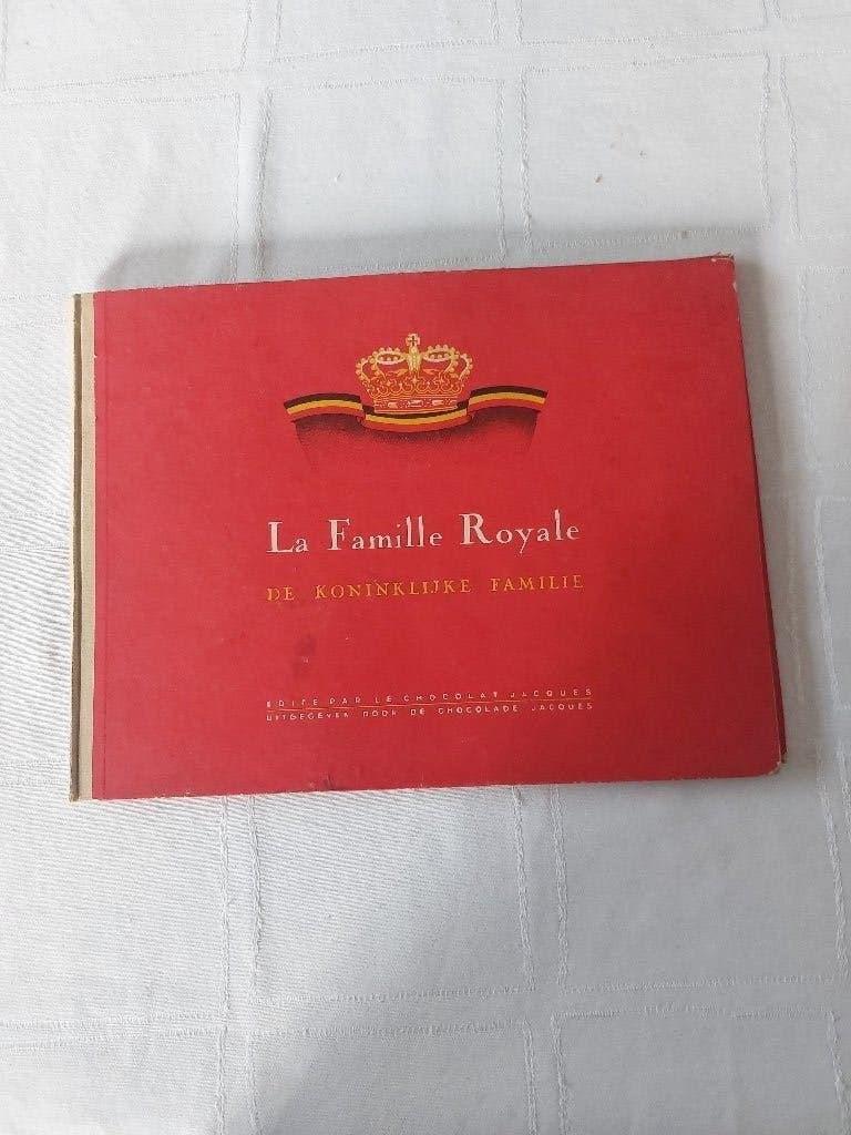 Plaatjes album Chocolade Jacques - De koninklijke familie, Boeken, Ophalen, Gelezen, Plaatjesalbum