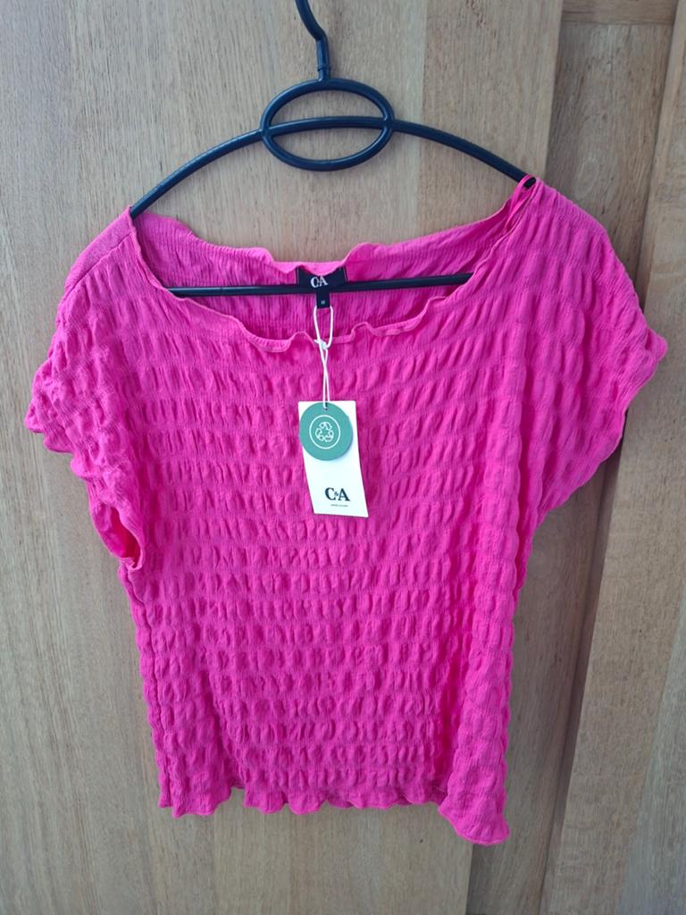 Nieuw roze shirt, Kleding | Dames, T-shirts, Ophalen of Verzenden, Nieuw, Maat 38/40 (M), Roze