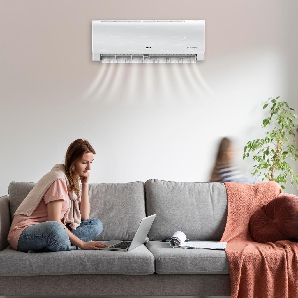 CLIMATISEUR -REFROIDISSEMENT ET CHAUFFAGE PACK COMPLET, Electroménager, Climatiseurs, Neuf, Climatisation murale, 100 m³ ou plus grand