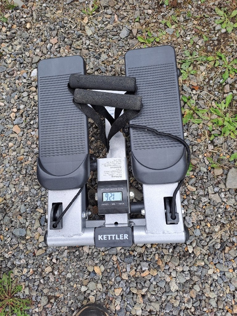 Stepper Kettler vario, Sports & Fitness, Enlèvement, Utilisé, Métal, Bras
