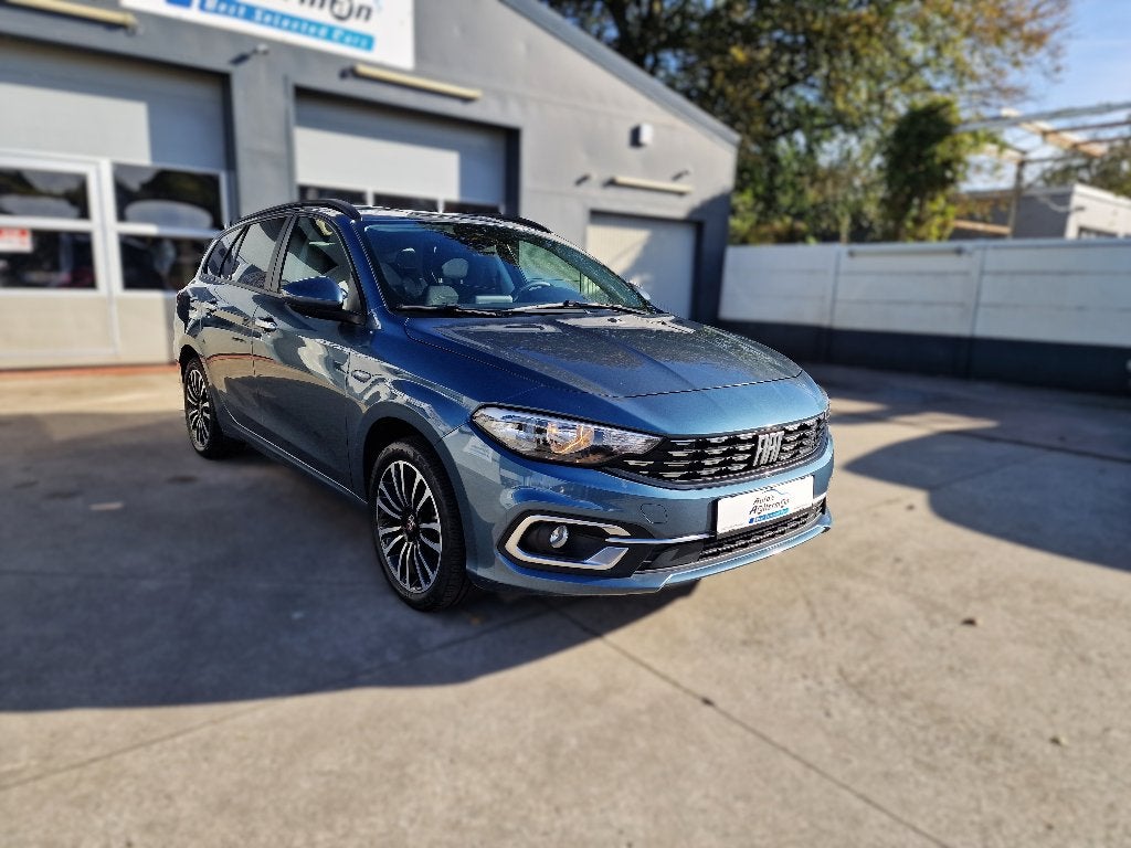 Fiat Tipo SW 1.5 Hybrid AUTOMAAT * CAMERA * APPLE CARPLAY *, Autos, Argent ou Gris, Achat, Euro 6, Entreprise