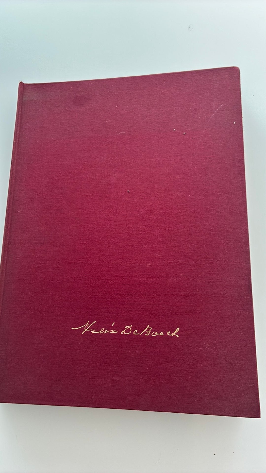 Felix De Boeck kunstboek gesigneerd, Ophalen of Verzenden, Zo goed als nieuw