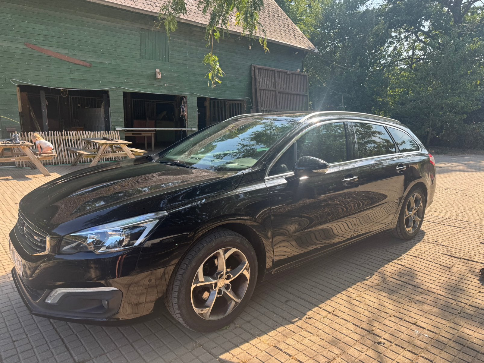 Peugeot 508 SW 1.6 diesel – 11/2016 – 170.000 km, Stof, Zwart, 5 deurs, Particulier