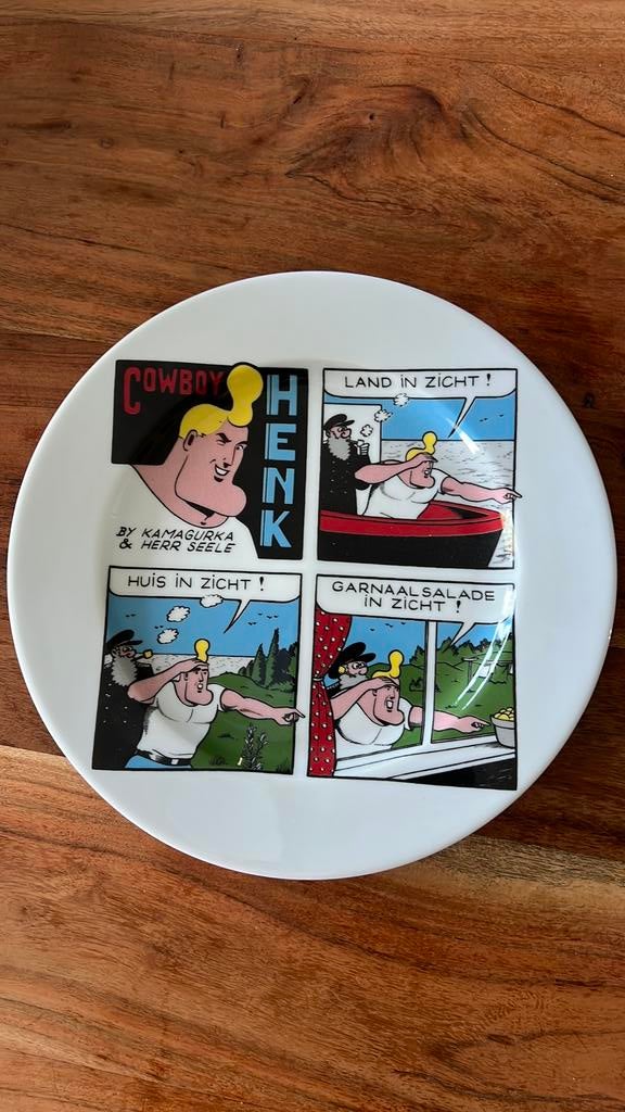Met kunst aan tafel- cowboy Henk Herr seele, Enlèvement