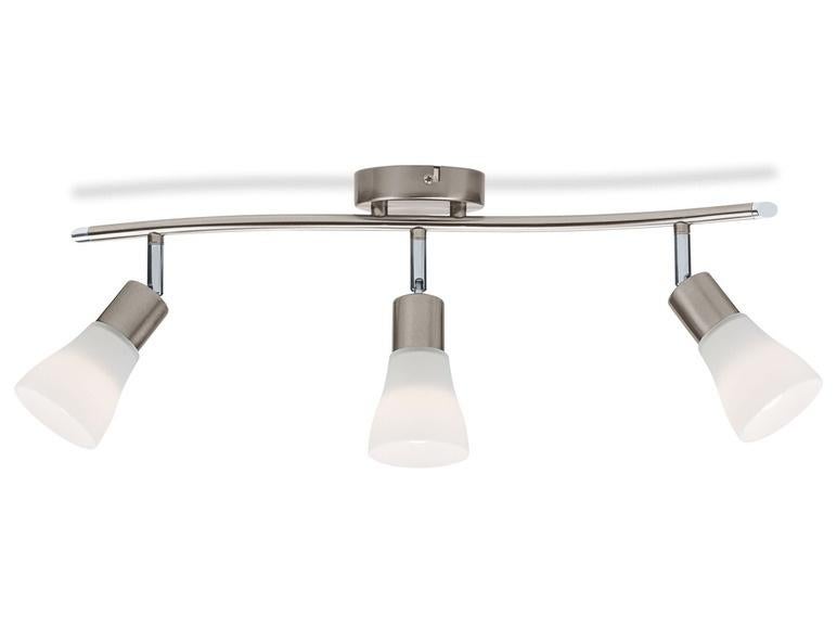 Livarno Lux Led plafondlamp - in nieuw staat-verlaagde prijs, Ophalen of Verzenden, Zo goed als nieuw, Glas, Modern