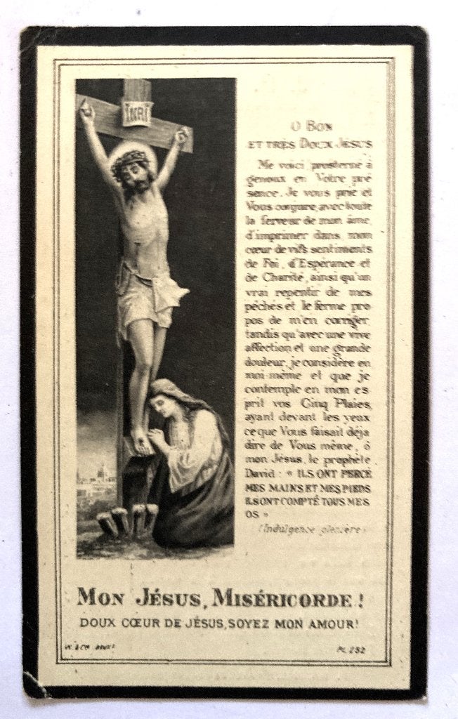 BIdprentje van Servais Titeca (Rév.Frére Florentin), Collections, Enlèvement ou Envoi, Image pieuse