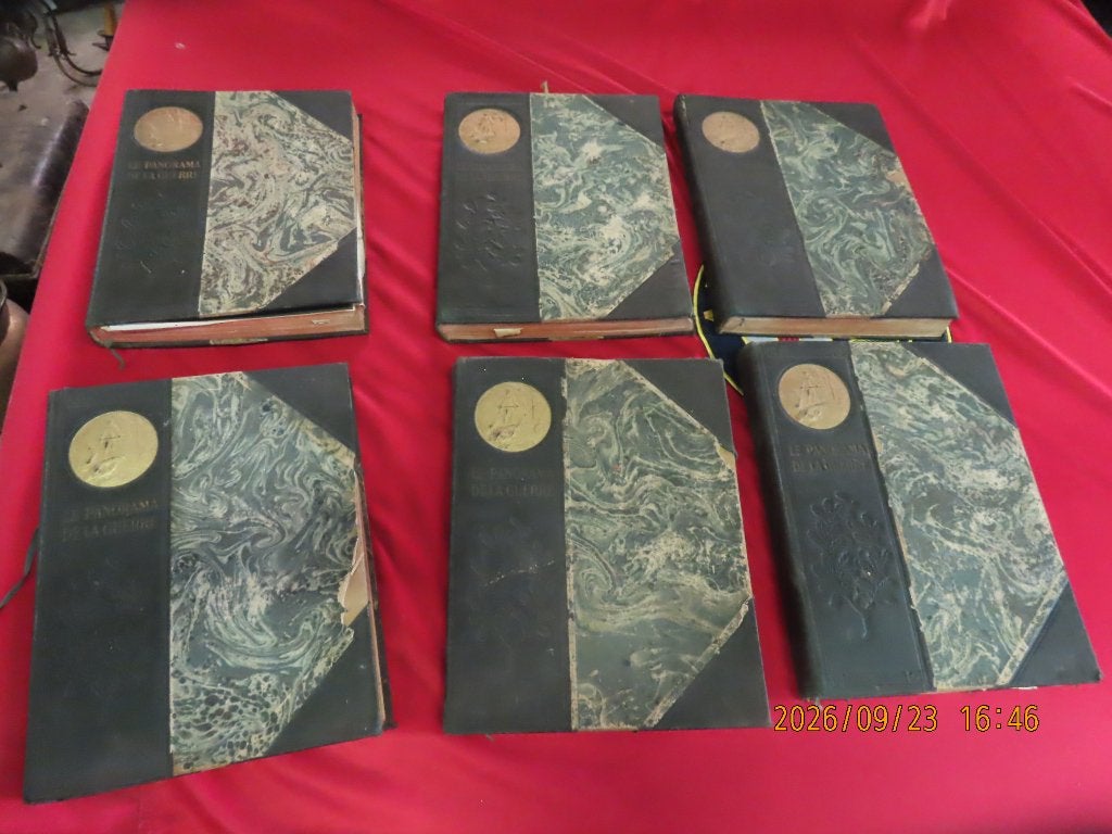 Les Panomera de la Guerre 14-18, 6 volumes, Ophalen of Verzenden