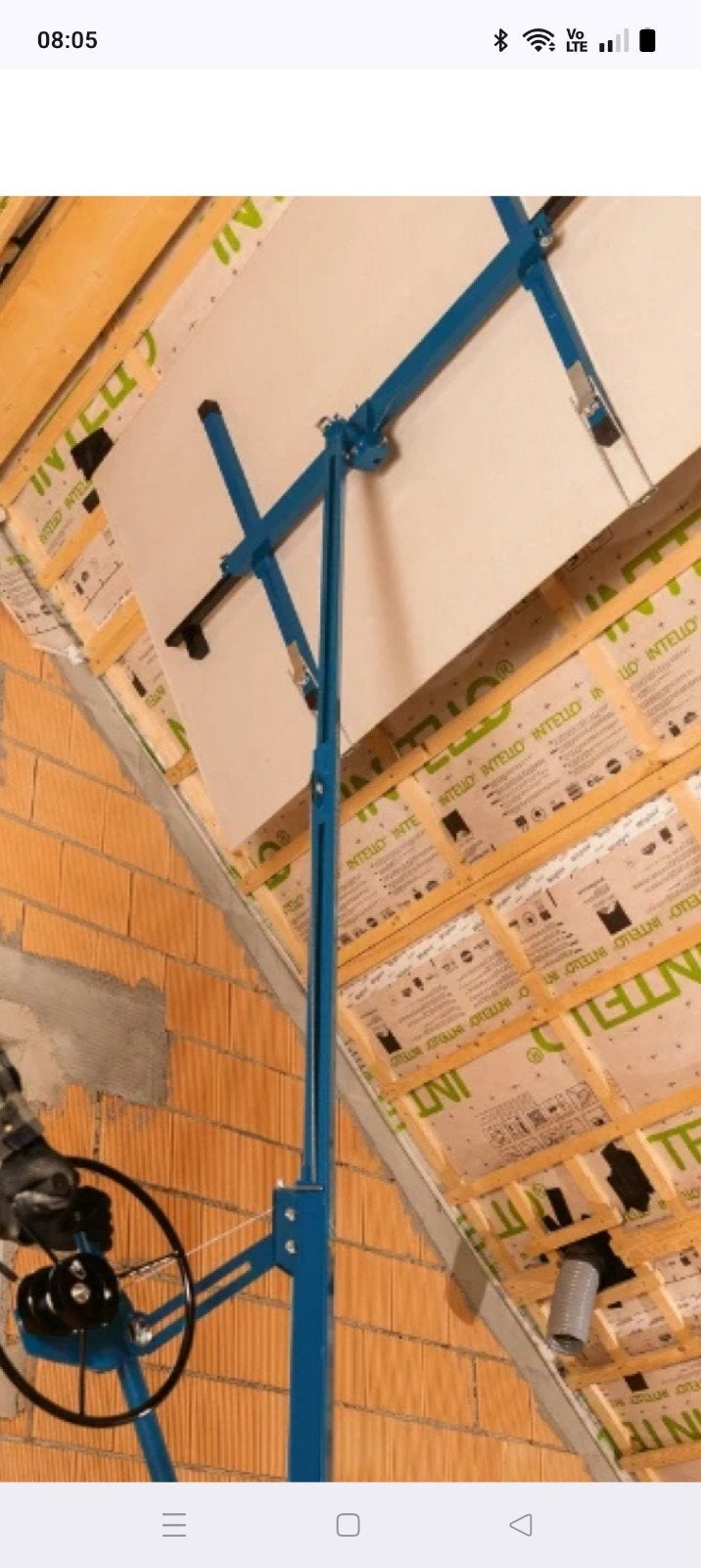 TE HUUR 5.00€ PLatenlift TBL400, Bricolage & Construction, Monte-charges, Enlèvement, Neuf, Ascenseur de chantier
