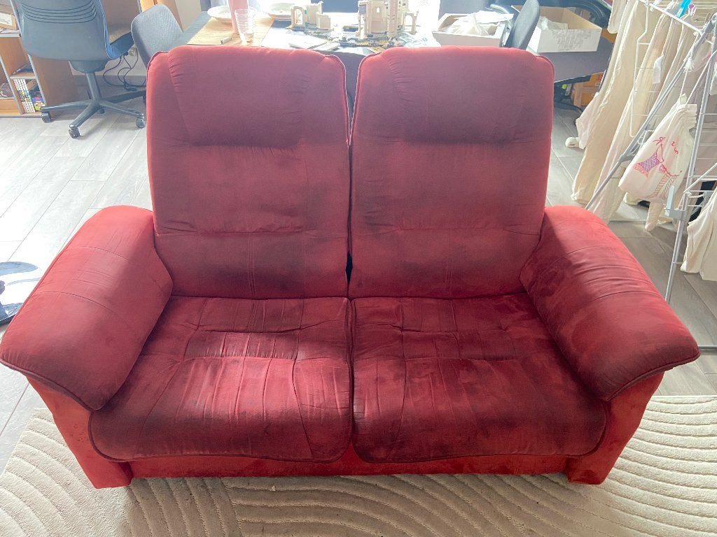 1 bank 2 fauteuils SAMEN, Ophalen, Gebruikt, Minder dan 75 cm, 125 cm of meer