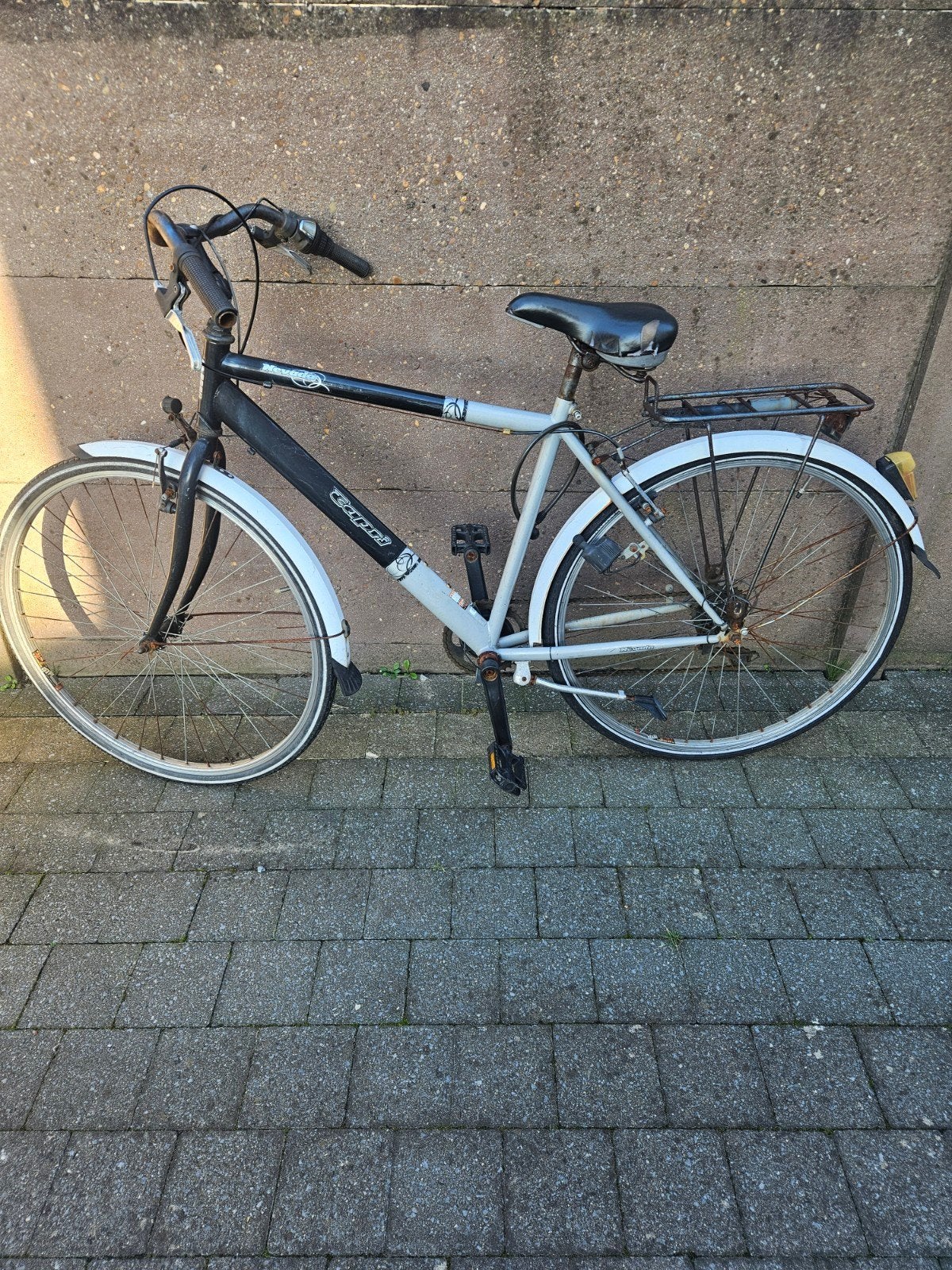 herenfiets 28 inch, Vélos & Vélomoteurs, Enlèvement, Utilisé, Frein sur jante, Vitesses