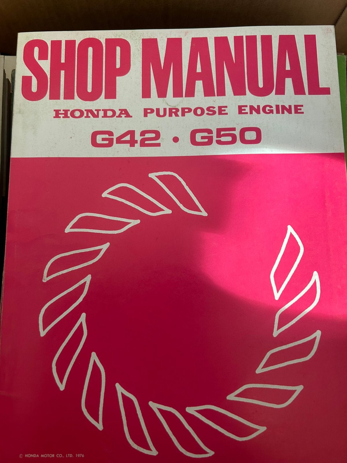 Honda handboeken motoren, Enlèvement ou Envoi