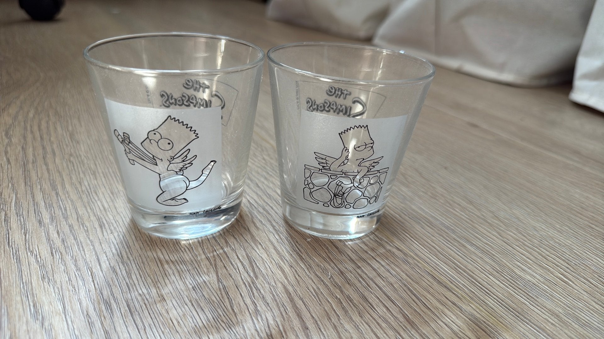 Verres simpsons (lu), Collections, Verres & Petits Verres, Enlèvement, Neuf