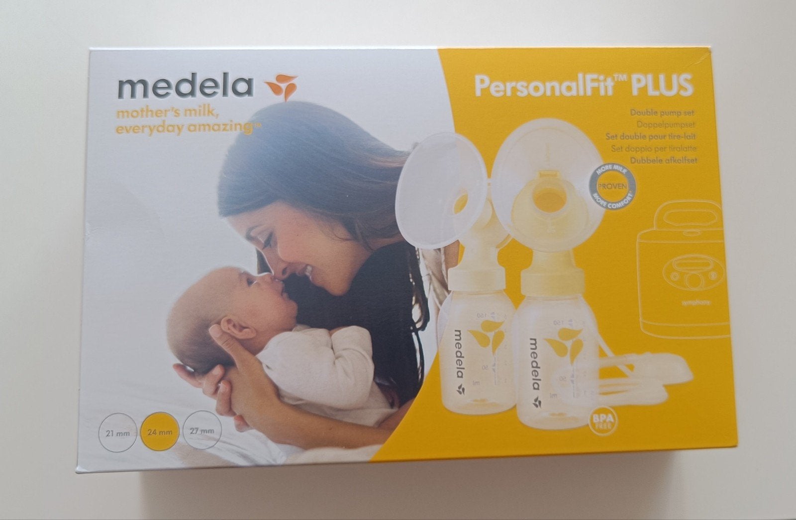 Medela dubbele afkolfset - PersonalFit Plus, Kinderen en Baby's, Ophalen, Gebruikt, Medela, BPA-vrij