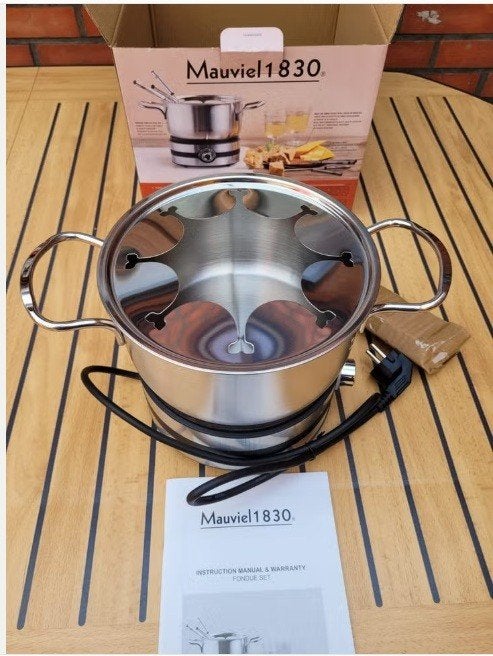 Mauviel Fonduset, Elektronische apparatuur, Ophalen