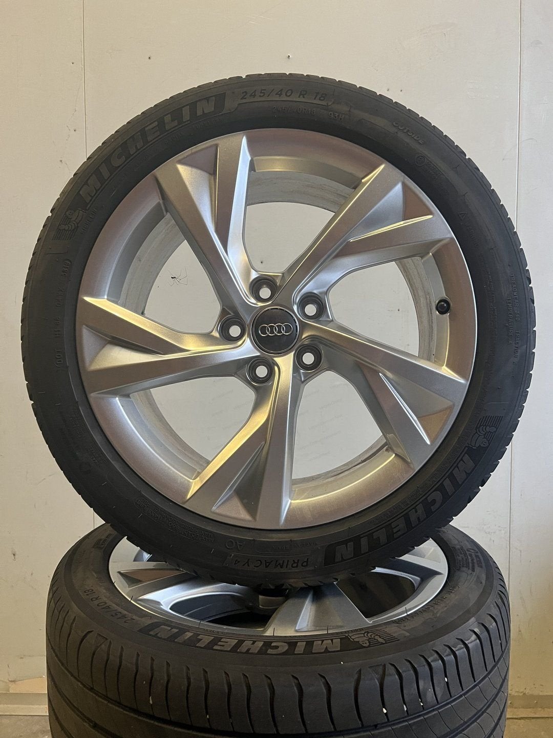 18’’ audi a6 4g c7 4g9 velgen zomerbanden origineel tpms NWS, Pneus et Jantes, Véhicule de tourisme, -, 19 pouces