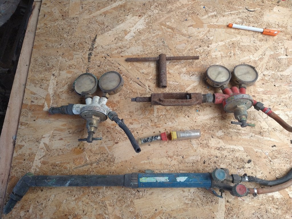 aceteleen brander, Doe-het-zelf en Bouw, Ophalen, Gebruikt, 250 mm of meer, Overige typen