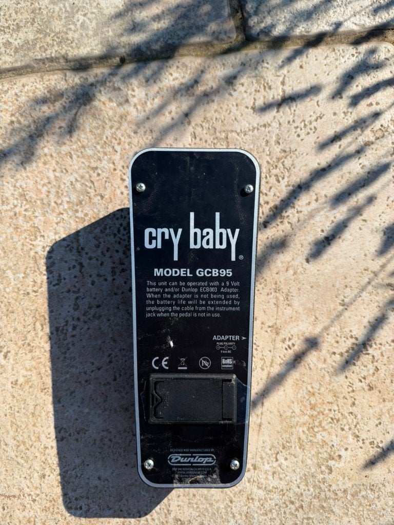 Dunlop cry baby wah, Enlèvement, Comme neuf, Wah Wah