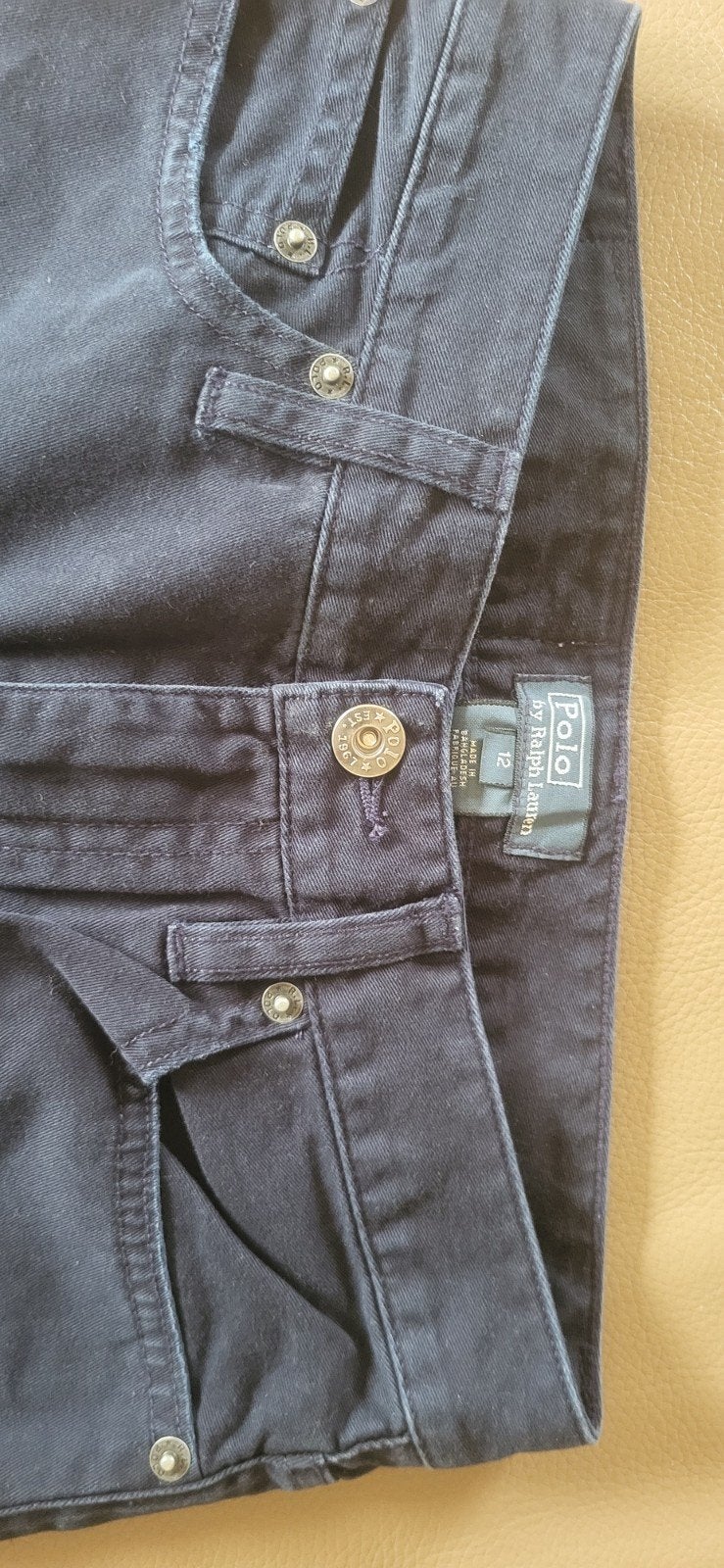 donkerblauwe (uniform) broek - Polo Ralph Lauren, Kinderen en Baby's, Broek, Ophalen of Verzenden, Zo goed als nieuw, Polo Ralph Lauren