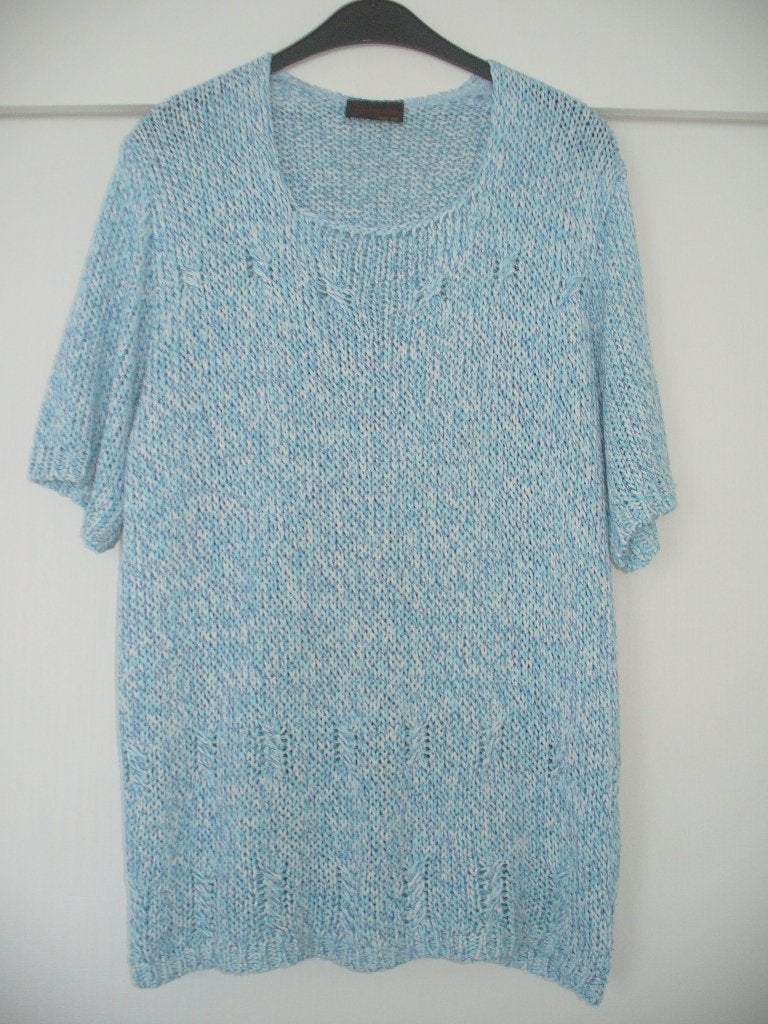 Gebreid t-shirt maat XL, Kleding | Dames, T-shirts, Ophalen of Verzenden, Gedragen, Maat 46/48 (XL) of groter