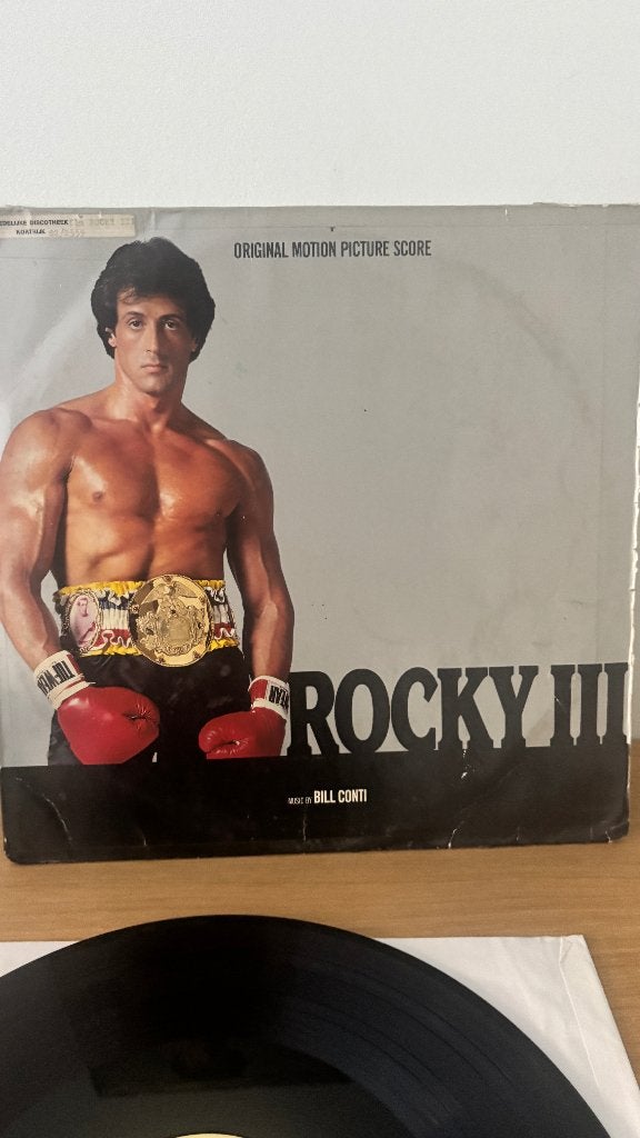 LP - Rocky III - soundtrack, Cd's en Dvd's, Vinyl | Filmmuziek en Soundtracks, LP, Gebruikt, Soundtrack, Ophalen of Verzenden