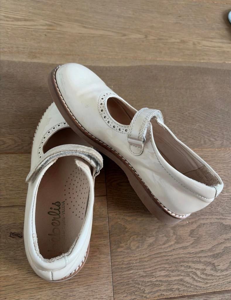Chaussures Beberlis (Communion), Beige, Comme neuf, Enlèvement, Ballerines