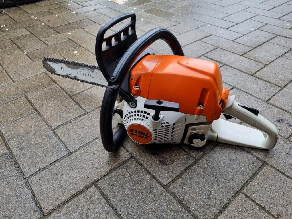 Stihl ms 231c kettingzaag, Jardin & Terrasse, Outils à main, Enlèvement