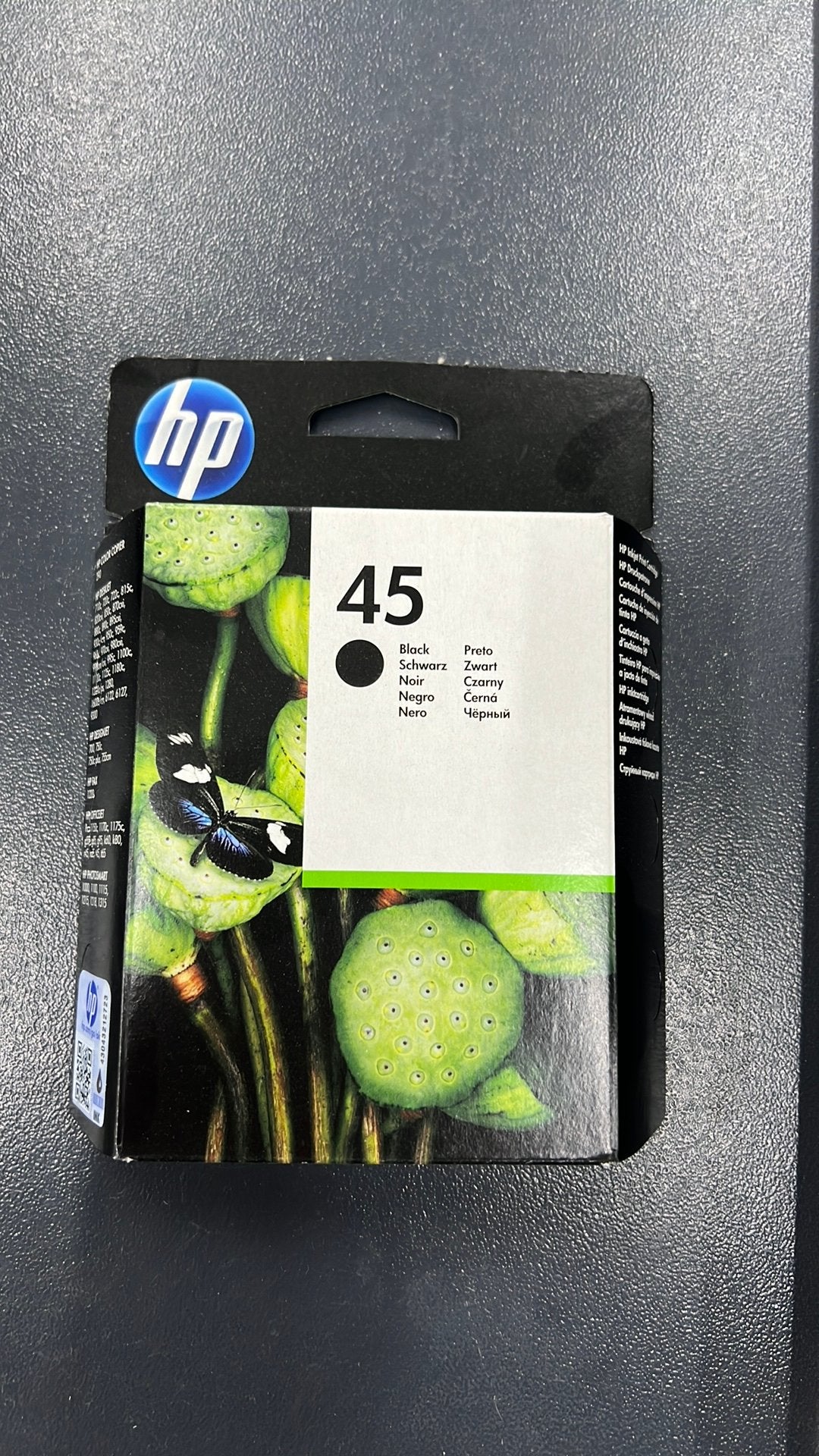 HP45 black cartridge (werd gebruikt voor adresseerprinter), Ophalen of Verzenden, Nieuw, Cartridge