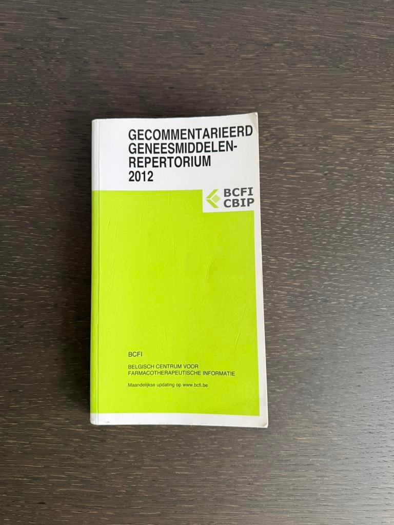 gecommentarieerd geneesmiddelen repertorium boek boek, Boeken, Ophalen, Zo goed als nieuw
