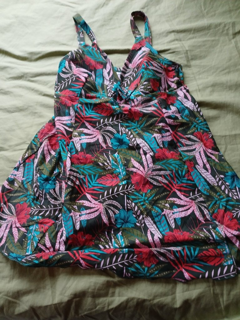 Badpak maat 46, Kleding | Dames, Badmode en Zwemkleding, Paprika, Ophalen, Zo goed als nieuw, Badpak