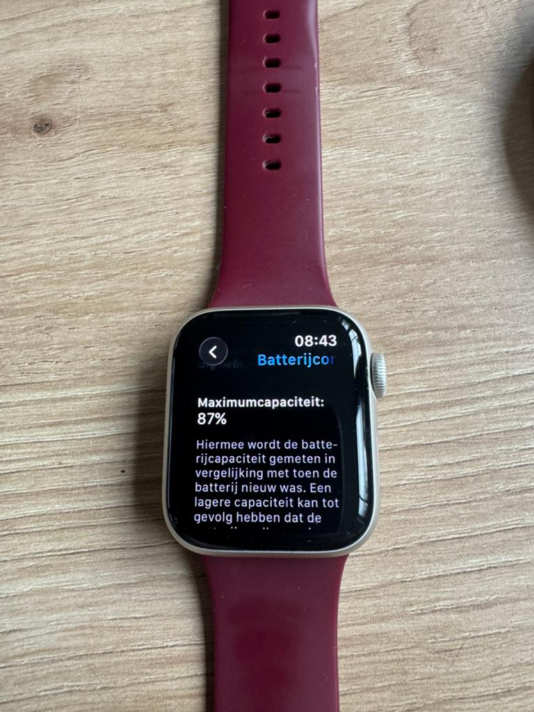 Apple watch SE 40mm, Ophalen, Gebruikt, IOS, Conditie
