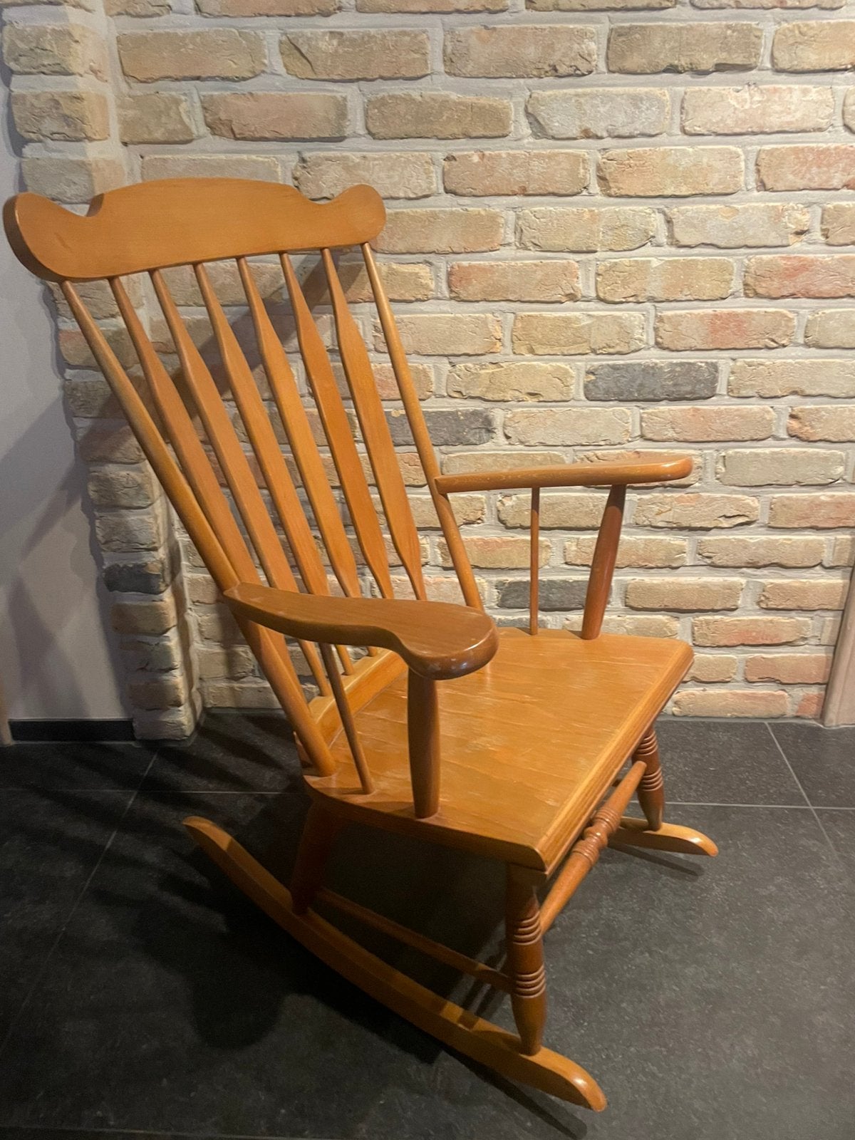 Schommelstoel Eik, Antiek en Kunst, Ophalen