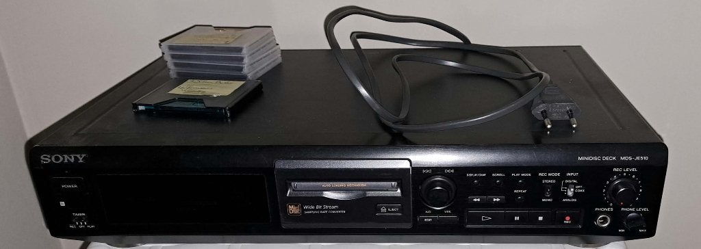minedisc deck mds/je510, TV, Hi-fi & Vidéo, Enlèvement, Sony