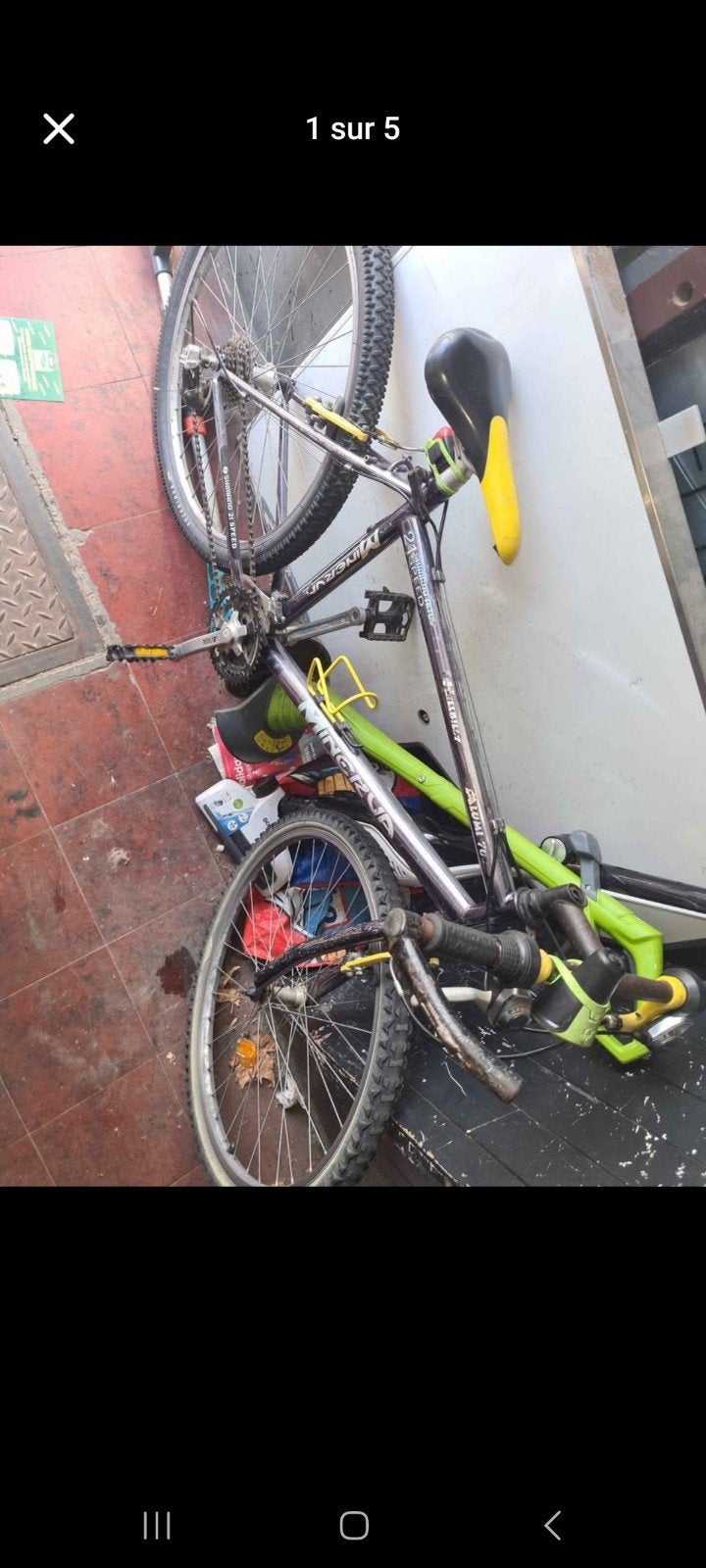 vtt minerva, Vélos & Vélomoteurs, Enlèvement, Utilisé, Autres types