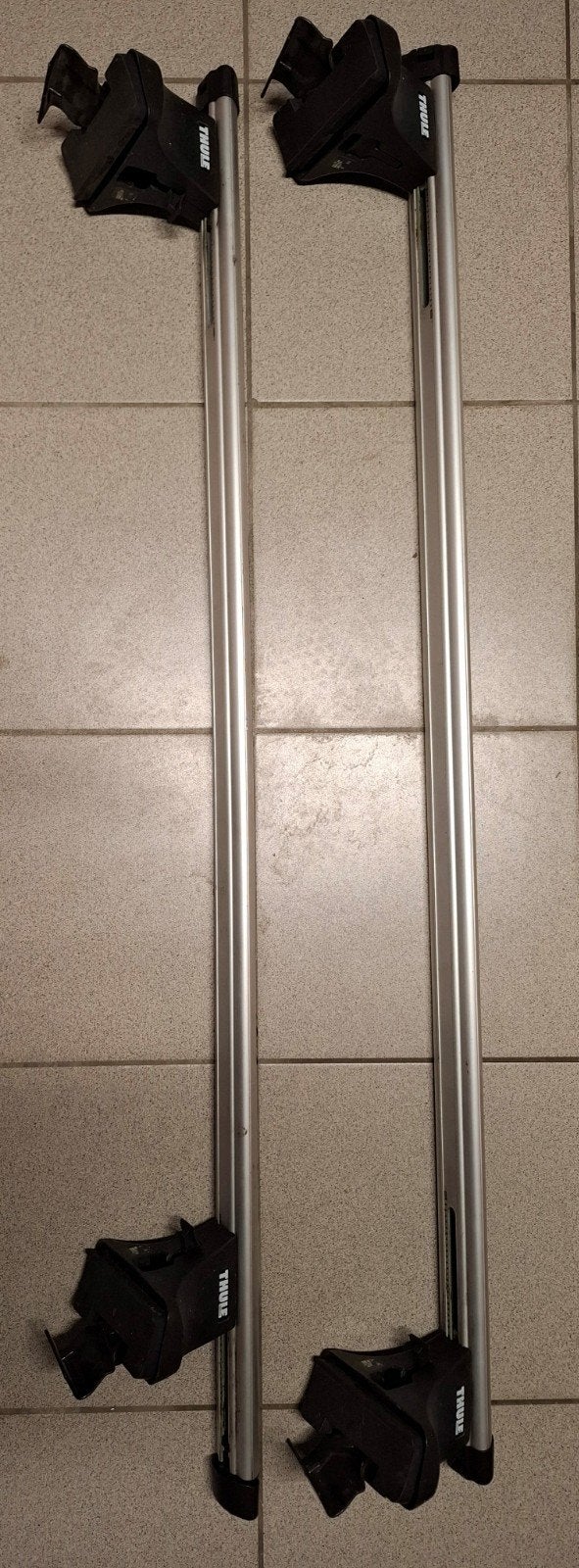 Dakdragers Thule voor Audi A4 B6 sedan, Auto diversen, Dakdragers, Ophalen, Gebruikt