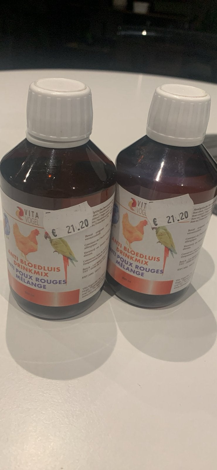 Supplément pour oiseaux, volailles, Enlèvement ou Envoi