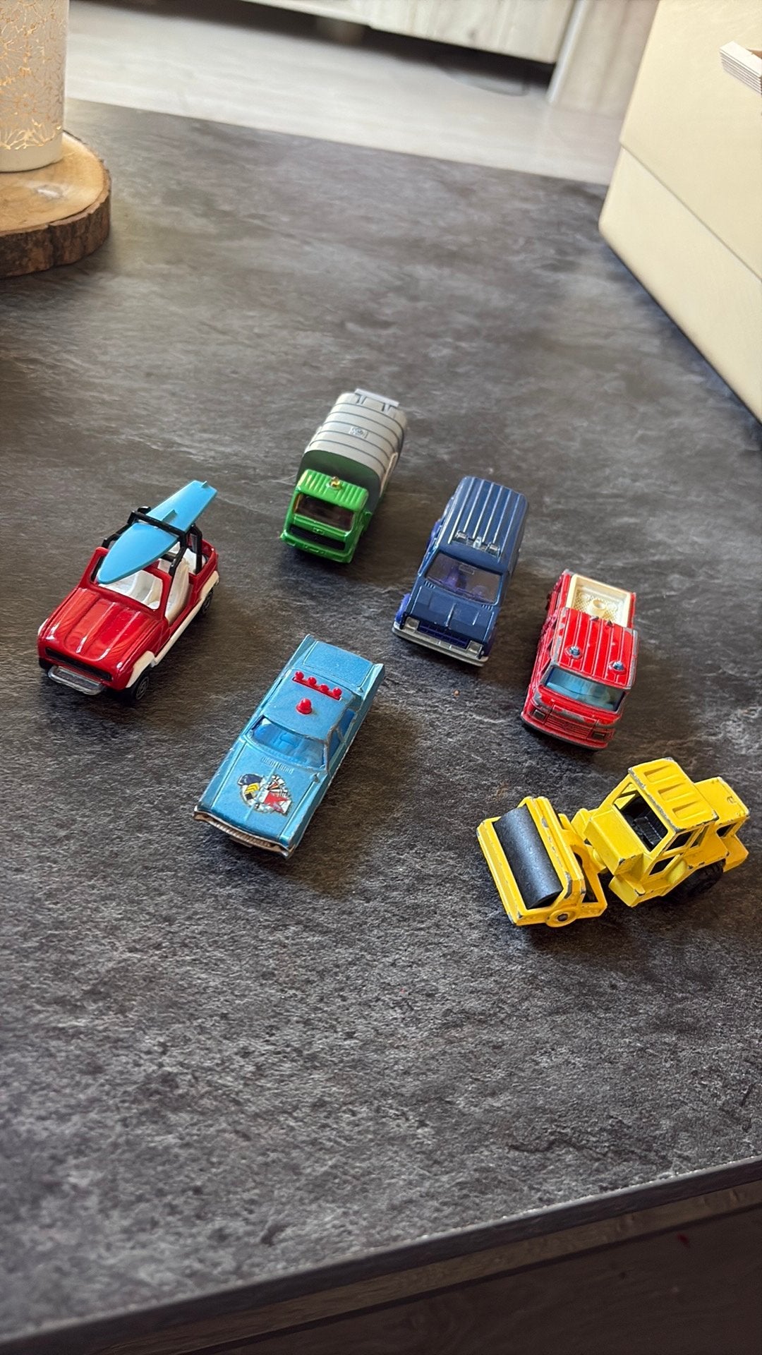 Lot van 6 Vintage Modelauto's & Werkvoertuigen, Ophalen of Verzenden, Zo goed als nieuw, Corgi