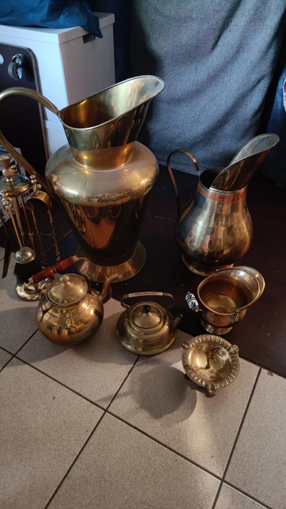 Koperen voorwerpen vanaf 5 euro, Antiek en Kunst, Antiek | Brons en Koper, Ophalen