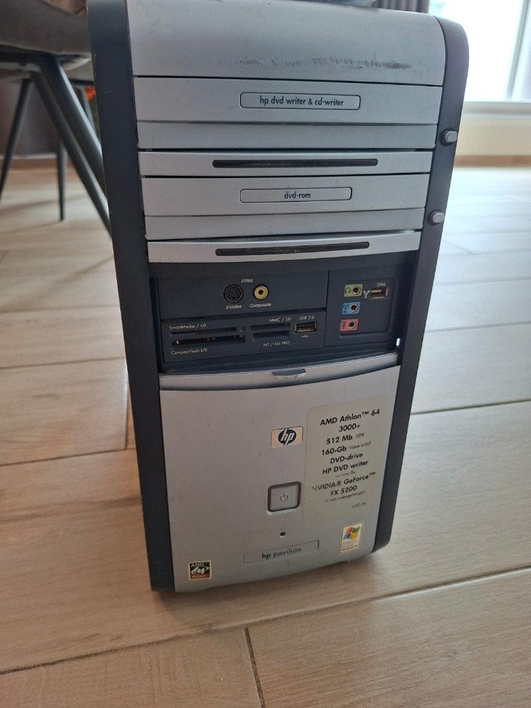 HP Pavilion voor onderdelen, Enlèvement, Ne fonctionne pas