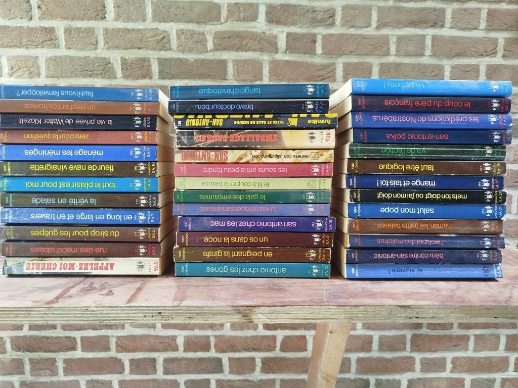San Antonio, Livres, Enlèvement, Utilisé, Frédéric Dard