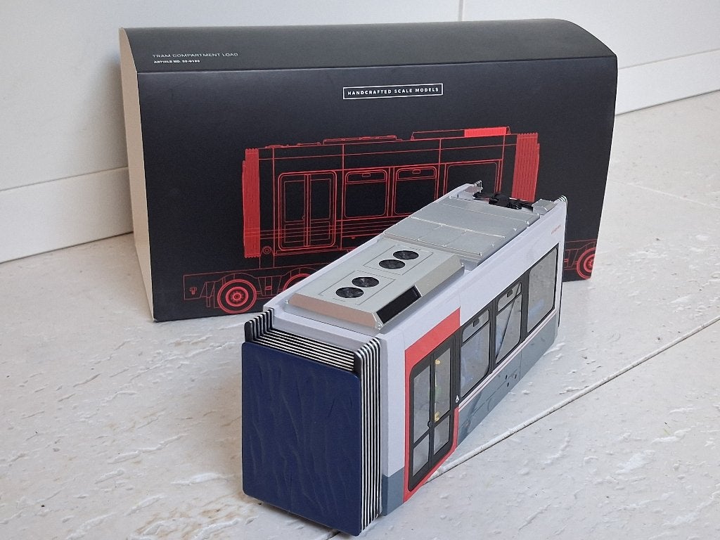 IMC Models tram lading 1:50, Hobby en Vrije tijd, Modelauto's | 1:50, Ophalen of Verzenden, Nieuw, Bus of Vrachtwagen, Tekno