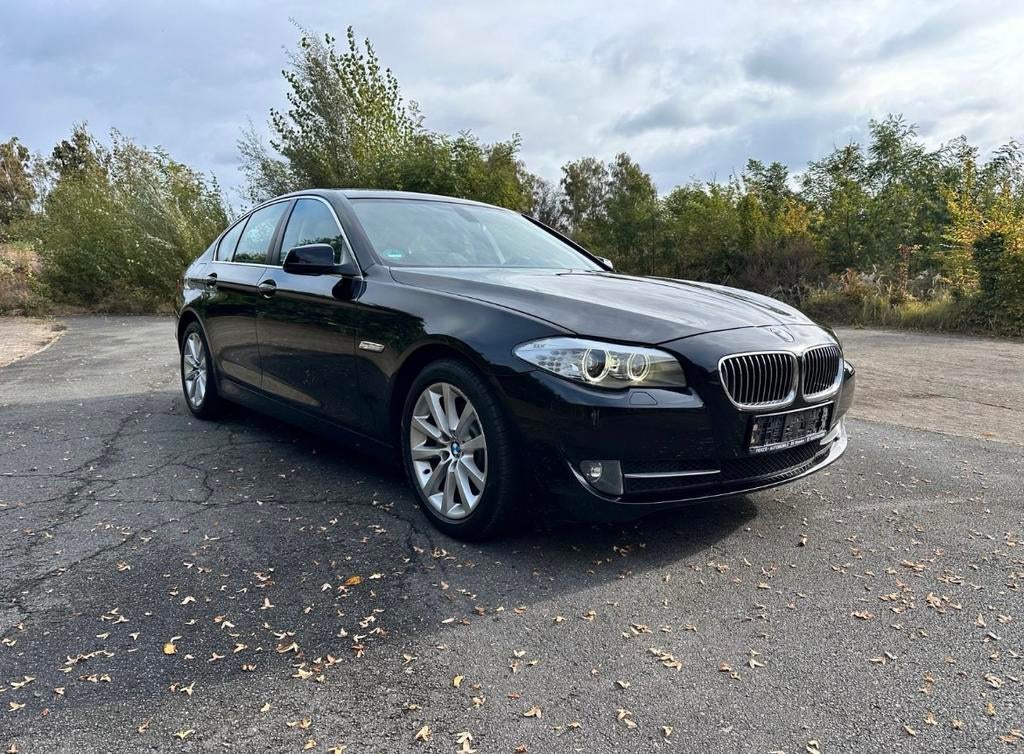 BMW 523 523i 204ch Exclusive A, Cuir, Euro 5, Noir, 6 cylindres