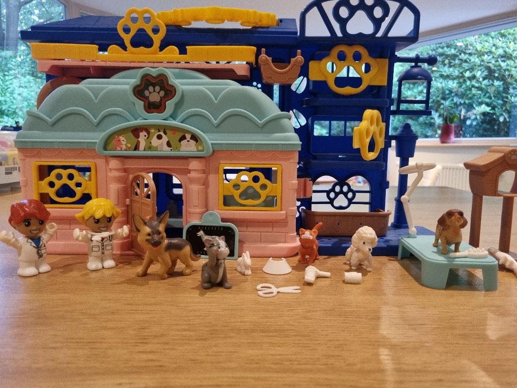Dierenarts dierenkliniek, Kinderen en Baby's, Ophalen, Zo goed als nieuw, Ontdekken, Met geluid
