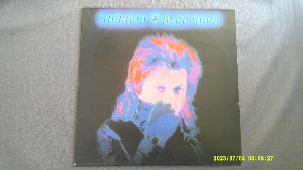 Aldo Nova – Subject (LP), Cd's en Dvd's, Vinyl | Rock, Gebruikt, Ophalen of Verzenden
