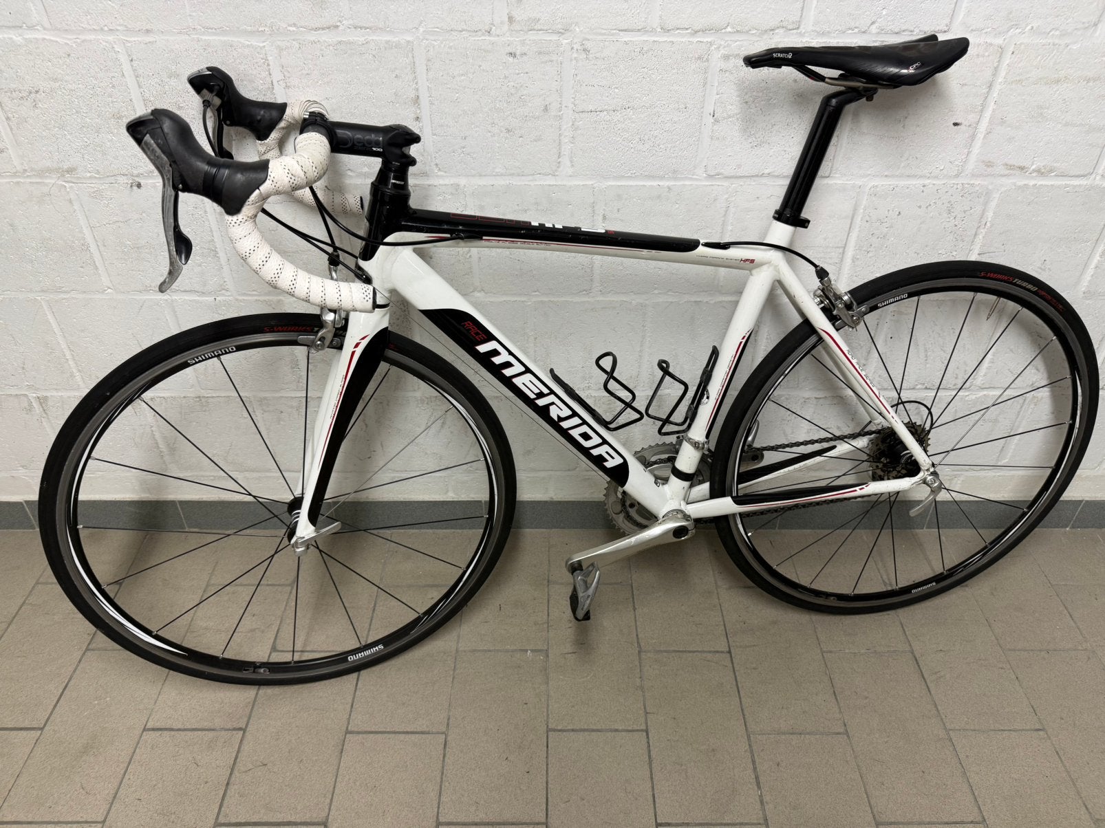 Racefiets, 28 inch, Gebruikt, Velgrem, Aluminium