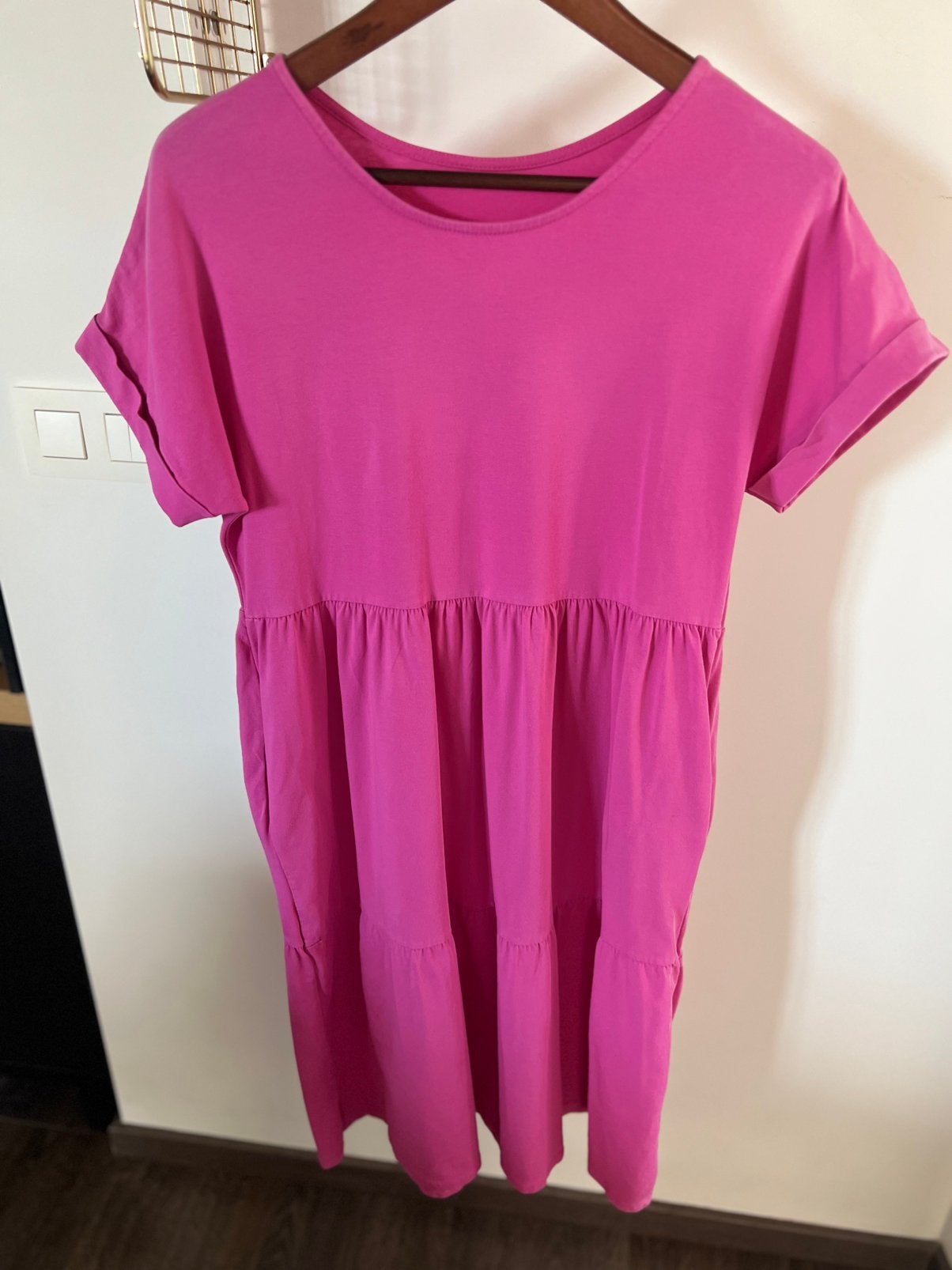 Zomerjurk, Kleding | Dames, Jurken, Ophalen of Verzenden, Zo goed als nieuw, Roze