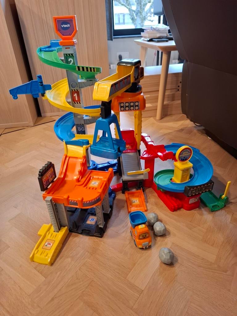 Toet toet vtech megabouwplaats, Ophalen, Gebruikt, 2 tot 4 jaar