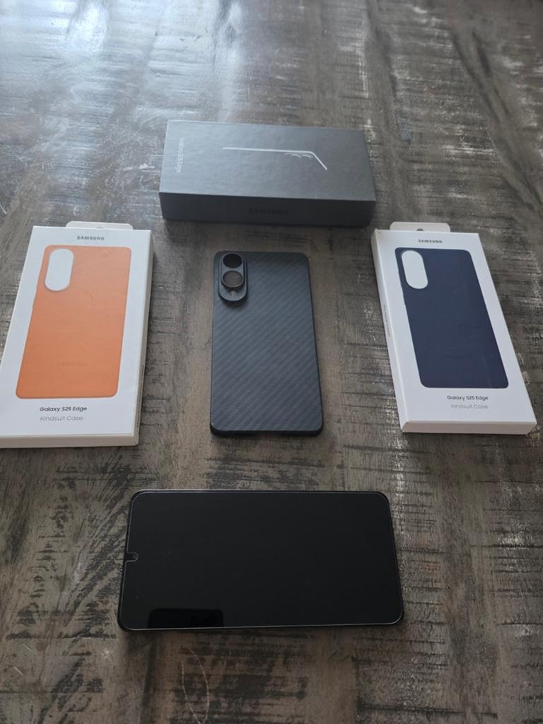 Samsung S25 edge 256 go FACTURE, Télécoms, Téléphonie mobile | Housses, Coques & Façades | Samsung, Enlèvement