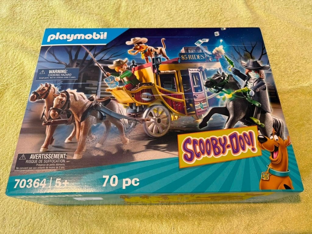 Playmobil 70364 - Scooby Doo La diligence, Autres séries, Comme neuf, Autres types, Kit complet